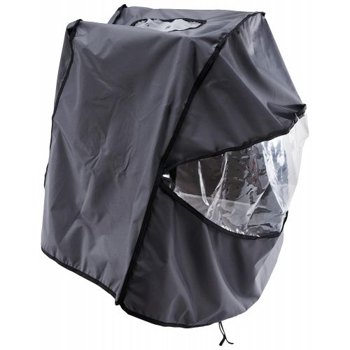  Britax B-Free Stroller Wind and Rain Cover Easy Install + Air Ventilation + Storage Pouch Included Grey