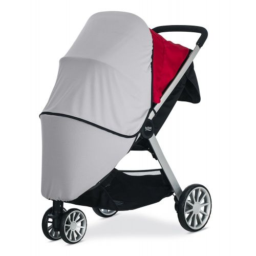  Britax B-Lively Stroller UPF 50+ Sun and Bug Cover Full Ventilation Netting + Encloses Front and Sides of Stroller