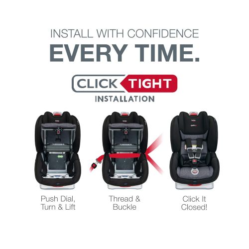  BRITAX Britax Marathon ClickTight Convertible Car Seat, Ashton