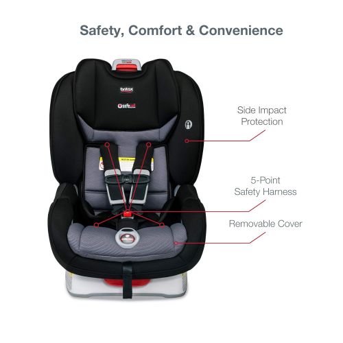  BRITAX Britax Marathon ClickTight Convertible Car Seat, Ashton