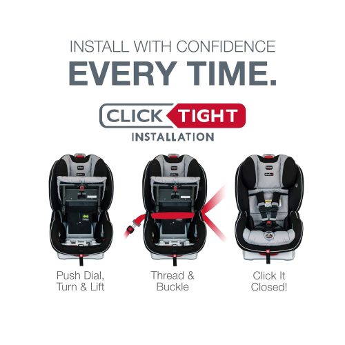  BRITAX Britax Boulevard ClickTight Anti-Rebound Bar Convertible Car Seat, Vector