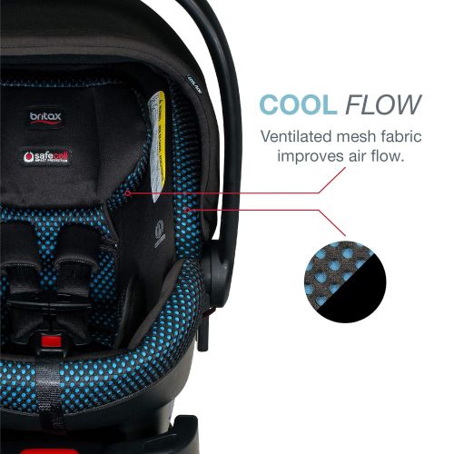  BRITAX Britax B-Safe Ultra Infant Car Seat, Cool Flow Teal