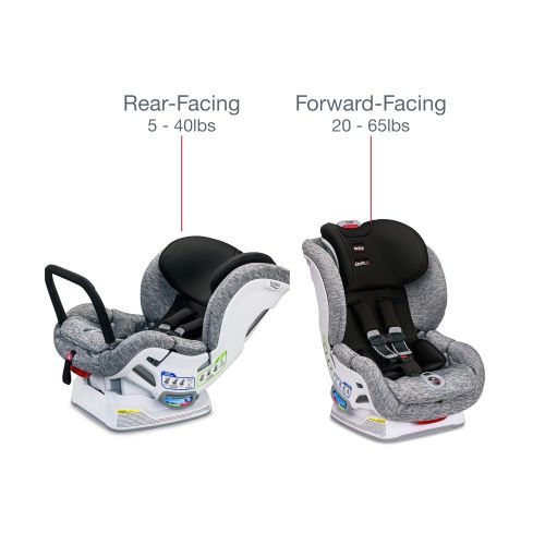  BRITAX Britax Boulevard ClickTight Anti-Rebound Bar Convertible Car Seat, Spark