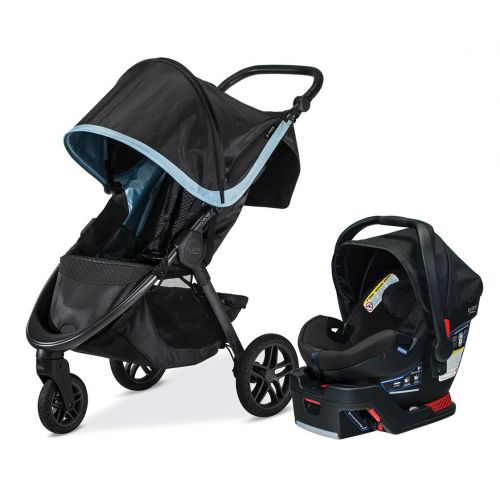  BRITAX Britax B-Free & B-Safe Ultra Travel System, Frost