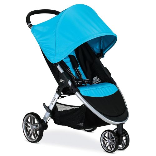  BRITAX Britax 2017 B-Agile Lightweight Stroller, Cyan