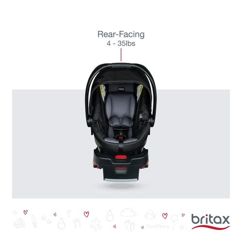  BRITAX Britax Infant Car Seat Base with Anti-Rebound Bar