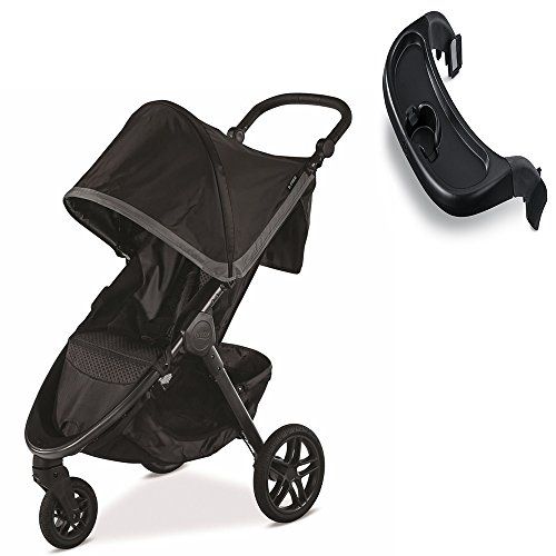  BRITAX Britax B-Free Stroller, Pewter With Tray Set