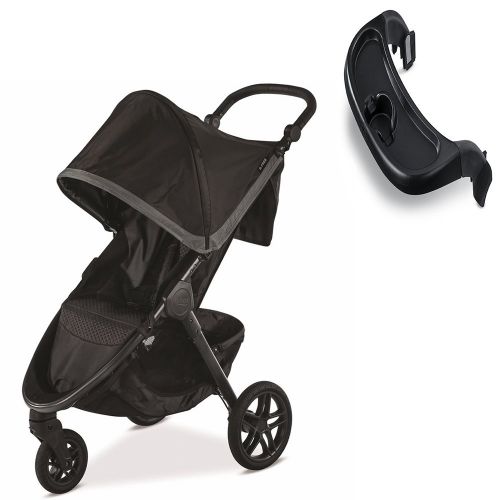  BRITAX Britax B-Free Stroller, Pewter With Tray Set