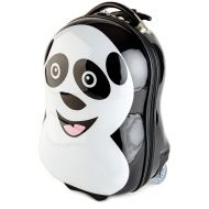 BRUBAKER Panda Suitcase Luggage for Kids