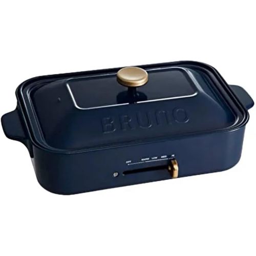  [아마존베스트]BRUNO compact hot plate BOE-21 (navy) (Japan Domestic genuine products)