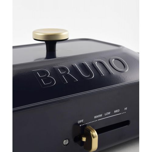  [아마존베스트]BRUNO compact hot plate BOE-21 (navy) (Japan Domestic genuine products)