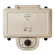 [아마존베스트]BRUNO Peanuts Hot Sand Maker double BOE069-ECRU White Japan Import