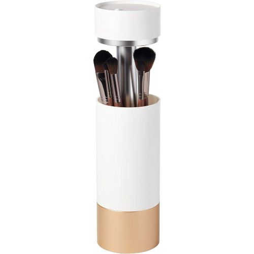  Brushean Makeup Brushes UV Sanitizer (Standard, White/Rose Gold)