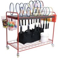 BSN Sports Racquet Storage Cart