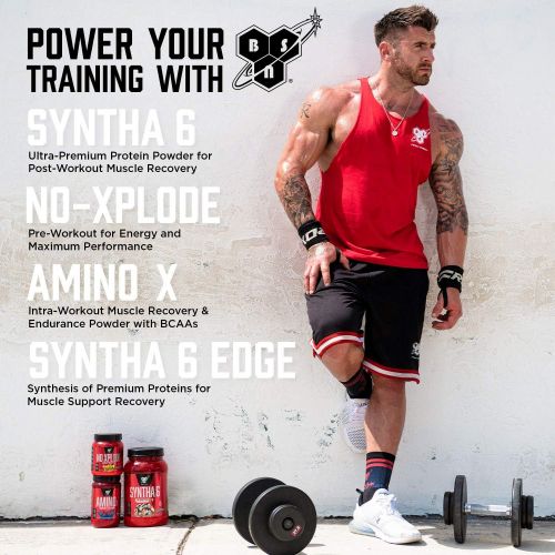  BSN SYNTHA-6 Whey Protein Powder, Micellar Casein, Milk Protein Isolate Powder, Vanilla Ice Cream, 48 Servings (Package May Vary)