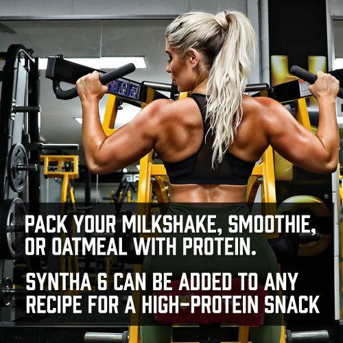  BSN SYNTHA-6 Whey Protein Powder, Micellar Casein, Milk Protein Isolate Powder, Vanilla Ice Cream, 48 Servings (Package May Vary)