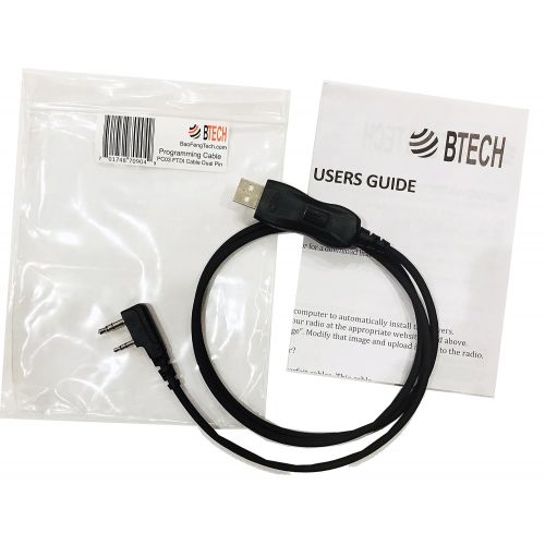  [아마존베스트]BTECH PC03 FTDI Genuine USB Programming Cable for BTECH, BaoFeng, Kenwood, and AnyTone Radio