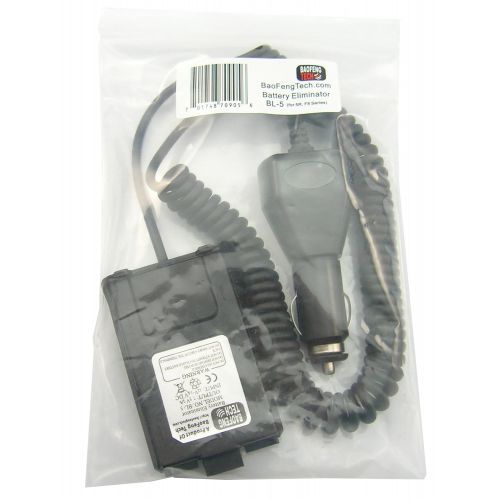  [아마존베스트]BTECH, BaoFeng BL-5 Battery Eliminator for for BF-F8HP, UV-5X3, and UV-5R Radios