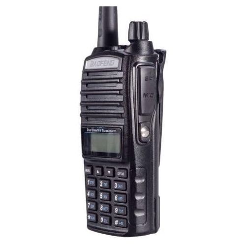  [아마존베스트]BTECH BaoFeng UV-82C Dual-Band 136-174/400-520 MHz FM Ham Two-Way Radio, Transceiver, HT with Battery, Earpiece, Antenna, Charger