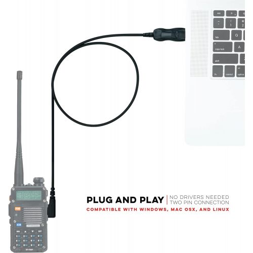  [아마존베스트]BTECH PC03 FTDI Genuine USB Programming Cable for BTECH, BaoFeng, Kenwood, and AnyTone Radio