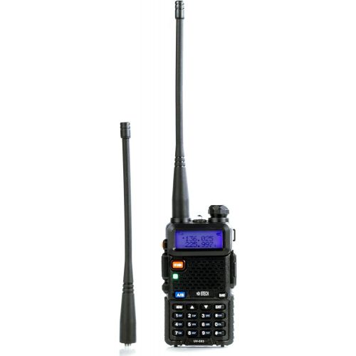  [아마존베스트]BTECH UV-5X3 5 Watt Tri-Band Radio : VHF, 1.25M, UHF, Amateur (Ham), Includes Dual Band Antenna, 220 Antenna, Earpiece, Charger, and More Two-Way Radio