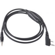[아마존베스트]BTECH APRS-K1 Cable (Audio Interface Cable) for BaoFeng, BTECH BF-F8HP, UV-82HP, UV-5X3 (APRSpro, APRSDroid, Compatible - Android, iOS)