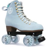 BTFL Pro Roller Skates Women, Kids & Men -Suede Boot- Indoor, Outside, Rink, & Rhythmic Roller Skating. Black, Blue, Gray, Green, Pink, White