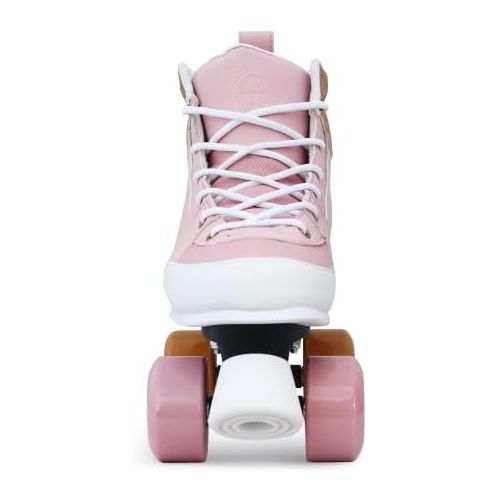  BTFL Rollschuhe Rosa Girlie fuer Madchen,Retro-Rollschuhe,Dance-Roller,Rollerskates