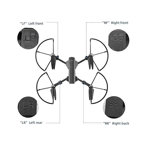  BTG Propeller Protector Propeller Guards for Sjrc F11S / F11 / F11 PRO/Contixo F24 Pro/Ruko F11/ Ruko F11 Pro Drone Accessories