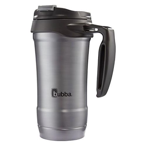  [아마존베스트]BUBBA BRANDS bubba Hero Dual-Wall Vacuum-Insulated Stainless Steel Travel Mug, 18 oz., Gunmetal