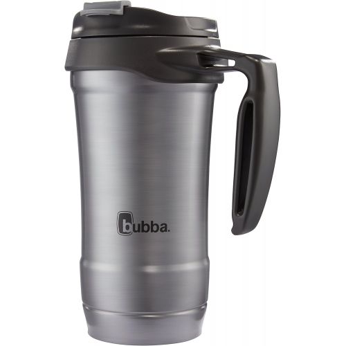  [아마존베스트]BUBBA BRANDS bubba Hero Dual-Wall Vacuum-Insulated Stainless Steel Travel Mug, 18 oz., Gunmetal