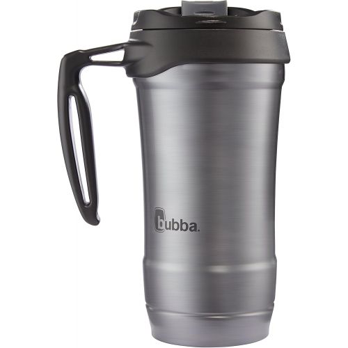  [아마존베스트]BUBBA BRANDS bubba Hero Dual-Wall Vacuum-Insulated Stainless Steel Travel Mug, 18 oz., Gunmetal