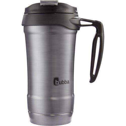  [아마존베스트]BUBBA BRANDS bubba Hero Dual-Wall Vacuum-Insulated Stainless Steel Travel Mug, 18 oz., Gunmetal