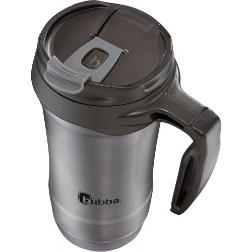  [아마존베스트]BUBBA BRANDS bubba Hero Dual-Wall Vacuum-Insulated Stainless Steel Travel Mug, 18 oz., Gunmetal