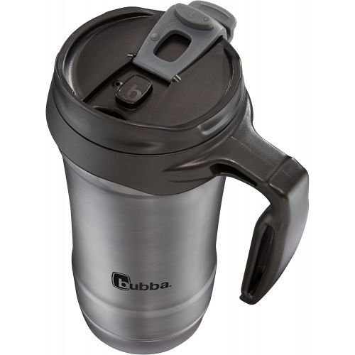  [아마존베스트]BUBBA BRANDS bubba Hero Dual-Wall Vacuum-Insulated Stainless Steel Travel Mug, 18 oz., Gunmetal