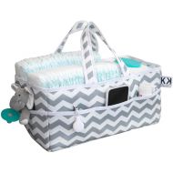 [아마존베스트]BUBBLE BUG Kiddy Kaddy Diaper Caddy and Nursery Storage Organizer. Holds More Diapers Than Similar Products....