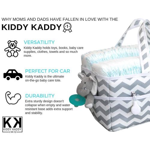  [아마존베스트]BUBBLE BUG Kiddy Kaddy Diaper Caddy and Nursery Storage Organizer. Holds More Diapers Than Similar Products....