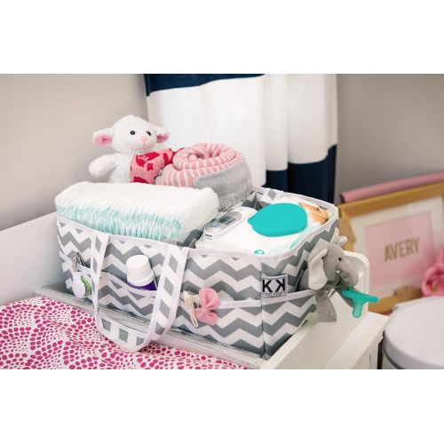  [아마존베스트]BUBBLE BUG Kiddy Kaddy Diaper Caddy and Nursery Storage Organizer. Holds More Diapers Than Similar Products....