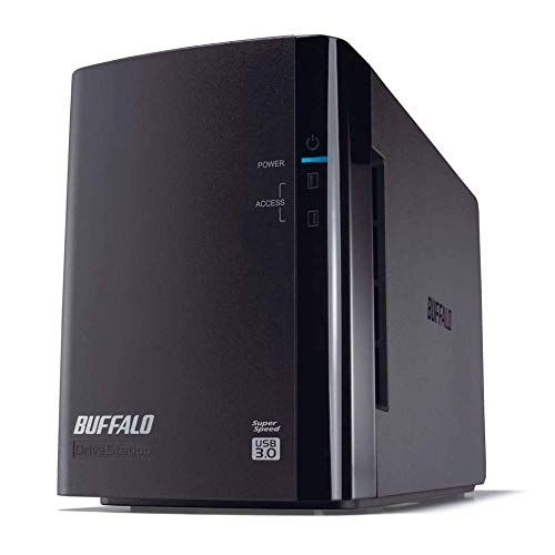  BUFFALO DriveStation Duo 2-Drive Desktop DAS 8 TB