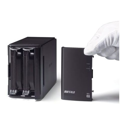  BUFFALO DriveStation Duo 2-Drive Desktop DAS 8 TB