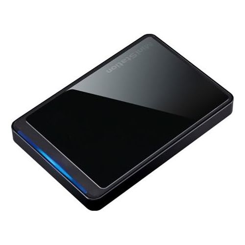  Buffalo MiniStation Stealth 1 TB USB 2.0 Portable Hard Drive - HD-PCT1U2/BK