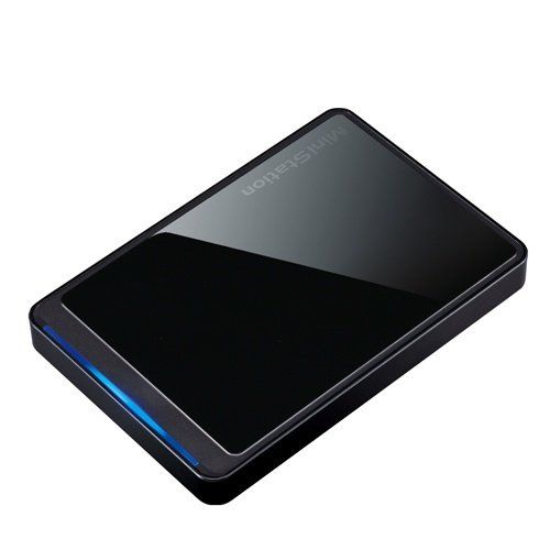  Buffalo MiniStation Stealth 1 TB USB 2.0 Portable Hard Drive - HD-PCT1U2/BK