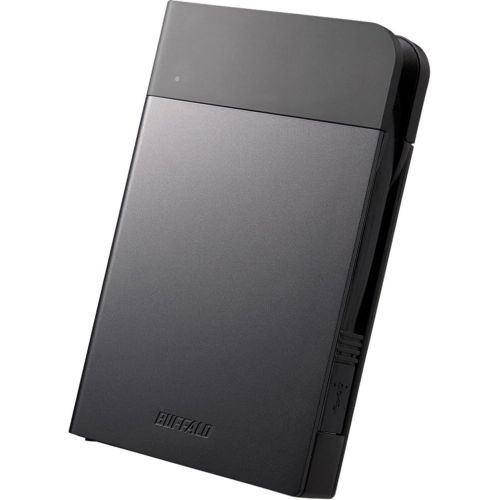  Buffalo MiniStation Extreme NFC USB 3.0 2 TB Rugged Portable Hard Drive (HD-PZN2.0U3B),Black