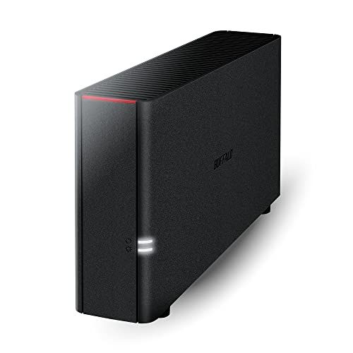  BUFFALO LinkStation 210 4TB NAS Home Office Private Cloud Data Storage with HDD Hard Drives Included/Computer Network Attached Storage/NAS Storage/Network Storage/Media Server