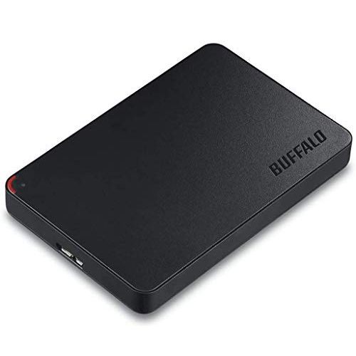 BUFFALO MiniStation 2 TB - USB 3.0 Portable Hard Drive (HD-PCF2.0U3BD)