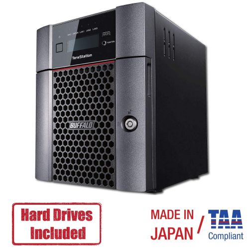  BUFFALO Buffalo TeraStation 5410DN Desktop 8 TB NAS Hard Drives Included