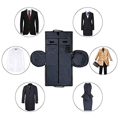  BUG 2 in 1 Carry-on Suit Garment Bag Business Trip Travel Weekend Duffle Bag Convertible Foldable