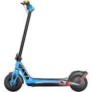 Bugatti - Electric Scooter - with LED Lights, Rear Brakes and Suspension & 10-Inch Wheels, Turn Signals Support on Front & Back - Escooter with Range of 30 to 37 Miles