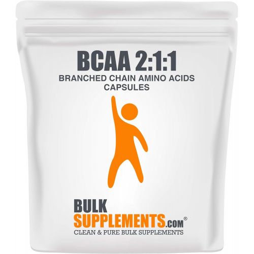  BCAA Branched Chain Essential Amino Acids Powder by BulkSupplements | 2:1:1 Instantized Formula | PrePost Workout Bodybuilding Supplement | Boost Muscle Growth (5 kilograms)