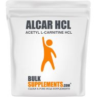 Acetyl L-Carnitine (ALCAR) Powder by BulkSupplements | Energy & Performance (1 Kilogram)